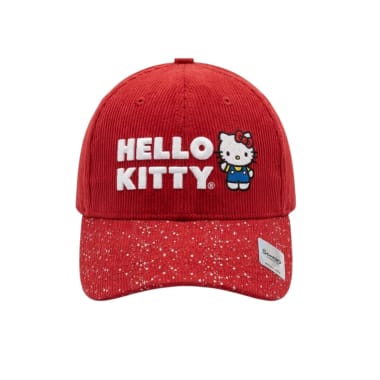 GORRA HELLO KITTY NIÑA ROJO 