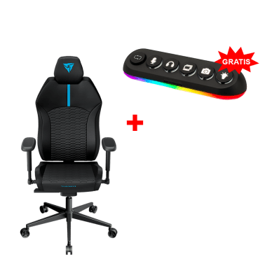 Silla ThunderX3 SOLO 360 Racer Blue + Hub Streamplify HUB DECK5-RGB 5 Puertos USB 