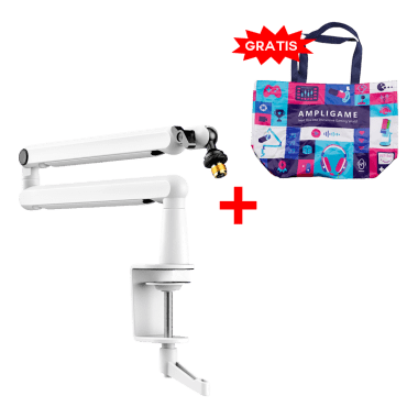 Brazo para Micrófono Fifine BM88 WHITE + Bolsa Fifine 2025 