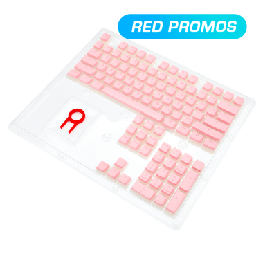 Keycaps Redragon SCARAB, Spanish A130P-SP PINK