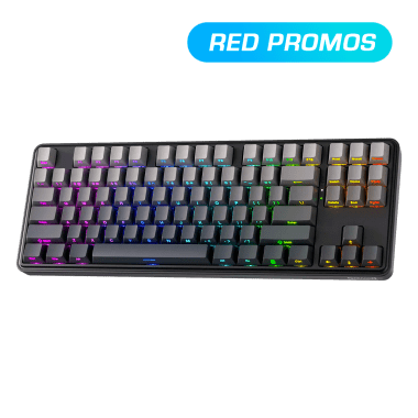 Teclado Redragon STARD BLADE RGB-PRO Wireless English K707 BLACK DEGRADED