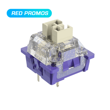 Kit Switches Redragon Panda táctiles con click audible 