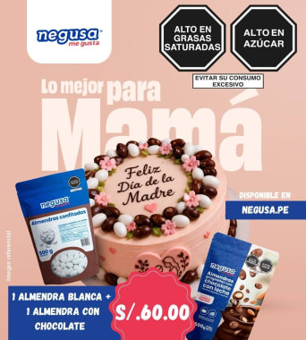 ALMENDRA CON CHOCOLATE + ALMENDRA BLANCA