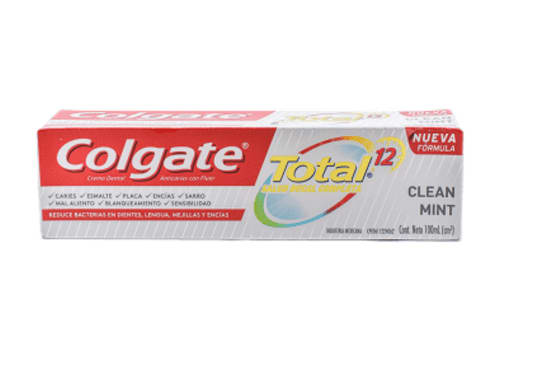 Pasta Dental Colgate Total 12 Familiar 100 Gr