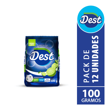 DEST DETERGENTE POLVO LIMON 100gr
