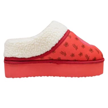 PANTUFLA MUJER MAFALDA ROJO