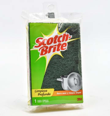 Fibra Verde Scotch Brite Grande Limon