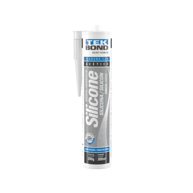 Silicona Acética Tekbond Gris 280 gr