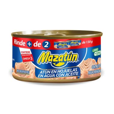 Atun Mazatun Aceite 285 Gr Sin Soya Todas