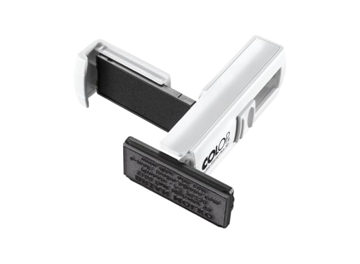 147377 - SELLO COLOP POCKET STAMP PLUS 30 BLANCO - ALM. NEGRO 18X47