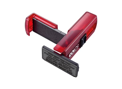 147374 - SELLO COLOP POCKET STAMP PLUS 30 RUBY - ALM. NEGRO 18X47