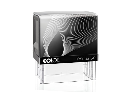 144200 - SELLO COLOP PRINTER 30 NEGRO - ALM. NEGRO 14X38
