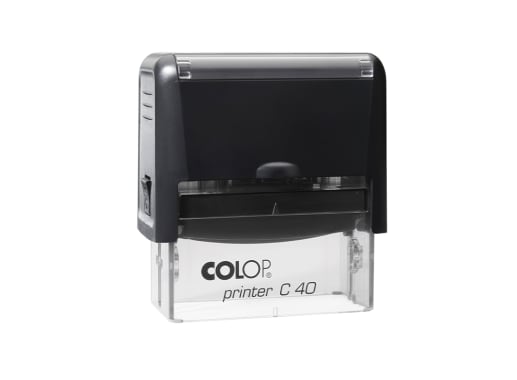 155851 - SELLO COLOP PRINTER C40 NEGRO - ALM. NEGRO 23X59