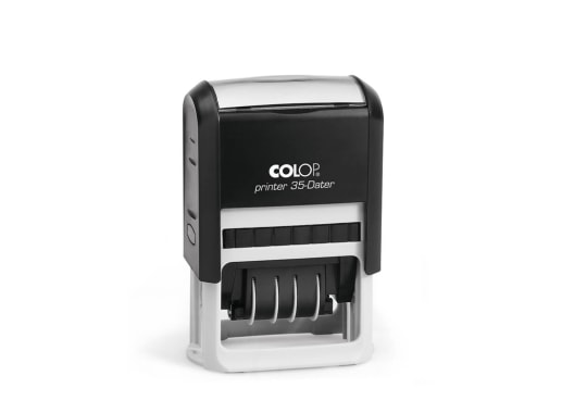 134029 - SELLO COLOP PRINTER 35 DATER NEGRO - ALM. NEGRO 30X50