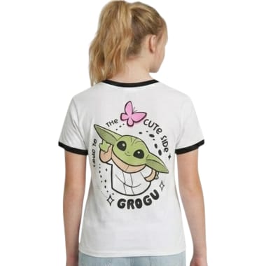 POLO MUJER STAR WARS BLANCO
