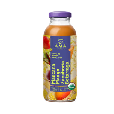 Jugo manzana mango zanahoria beterraga 300 cc Marca AMA 