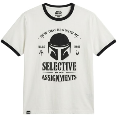 POLO BAS MC HOMBRE STAR WARS- THE MANDALORIAN BEIGE