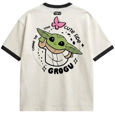 POLO MUJER STAR WARS BLANCO