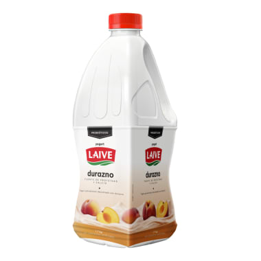 Yogurt probiótico laive durazno galonera 1.7kg