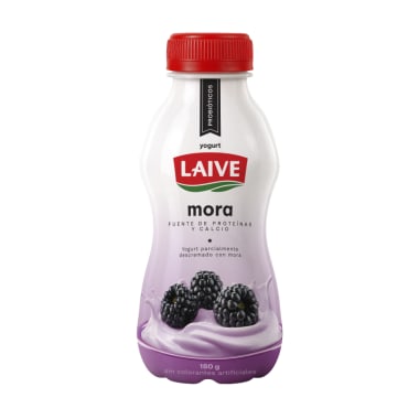 Yogurt laive mora botella 180 g