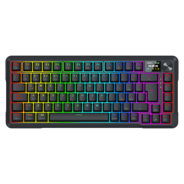Teclado Redragon UCAL K724 PRO Inalámbrico Español  BLACK - MINT MAMBO SWITCH
