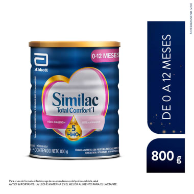 SIMILAC TOTAL COMFORT 1 (0 A 12M) X 800G
