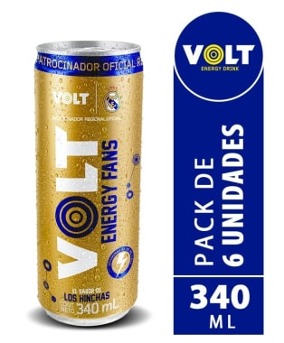  VOLT ENERGY FANS LATA SLEEK 340 ML 6        
