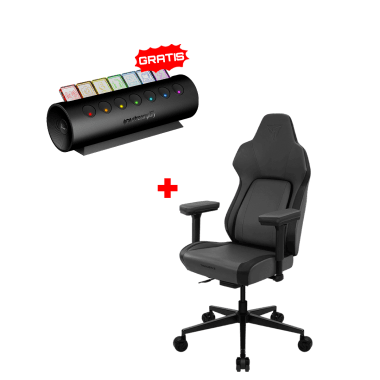Silla ThunderX3 CORE Smart Modern Black + Hub Streamplify HUB CTRL 7-RGB-US-FBK 7 Puertos USB 
