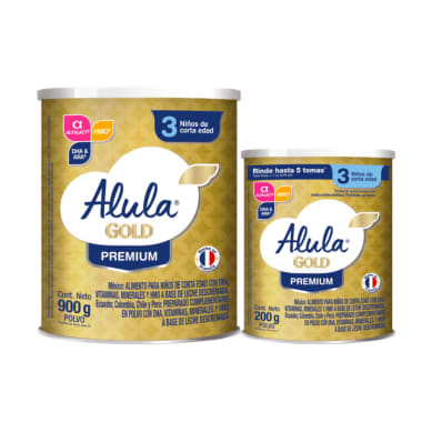 ALULA GOLD PREMIUM 3 X 900G + 200 G