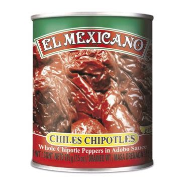 Chiles Chipotle El Mexicano 215 Gr Todas