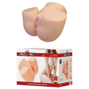 Masturbador ano, vagina y vibrador Liora