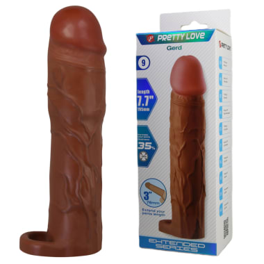 Funda con sujetador Gerd marrón