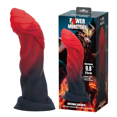 Dildo de fantasia Infernal Goliath 23.7 cm