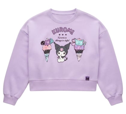 POLERA MODA KUROMI NI A LILA