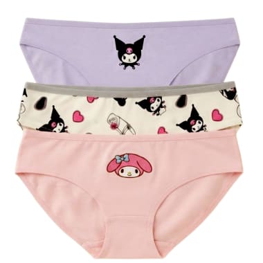 ROPA INTERIOR PACK X3 HELLO KITTY