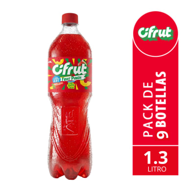 CIFRUT SANDIA - PIÑA - FRESA PET NO RETORNABLE 1300 ML 