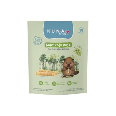 Baby Rask Rask sabor uva 42 gr Marca Kuna Foods