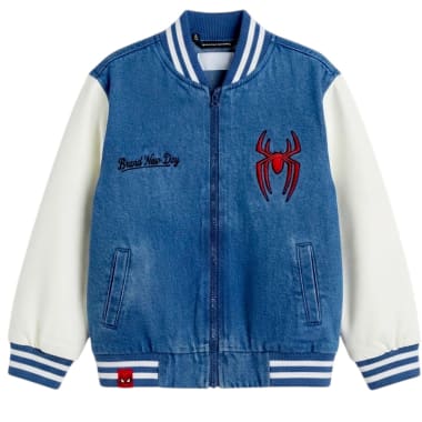 CASACA MODA SPIDER-MAN NI O