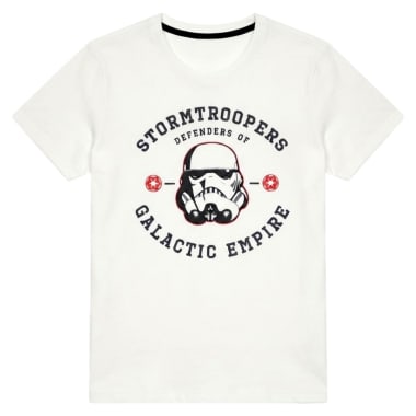 POLO BAS MC STAR WARS MUJER MARFIL