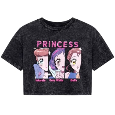 POLO CROP CLASICOS DE DISNEY MUJER ALGOD N
