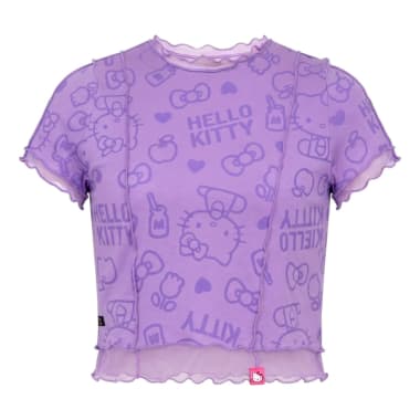 POLO LILA HELLO KITTY MUJER