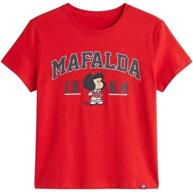 POLO BAS MC MAFALDA DAMA ROJO ALGOD N