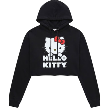 POLERA  HELLO KITTY MUJER NEGRO