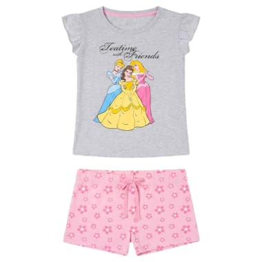 PIJAMA PRINCESAS NI A GRIS MELANGE