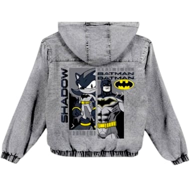 CASACA MODA SONIC NIÑO GRIS