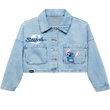 CASACA MODA LILO & STITCH NI A CELESTE