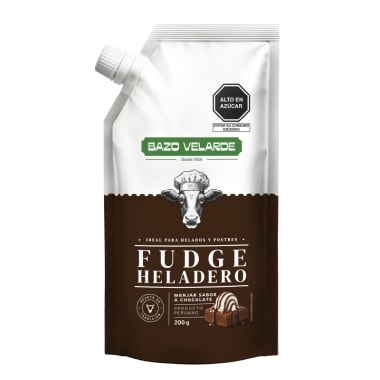 Fudge heladero bazo velarde doy pack 200g