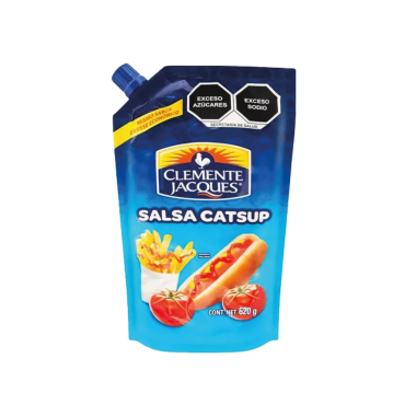Catsup Pouch Clemente Jacques  620Gr
