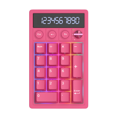 Teclado Royal Kludge RK M20 Inalámbrico BERRY RED - VIOLET SWITCH