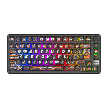 Teclado Royal Kludge RK-M75 HE Cableado Español HEPHAESTUS  - MINT MAGNETIC SWITCH